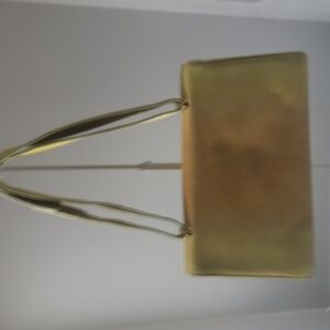 ESCADA Vintage Margaretha Ley Suede Ombre Clutch w Handle